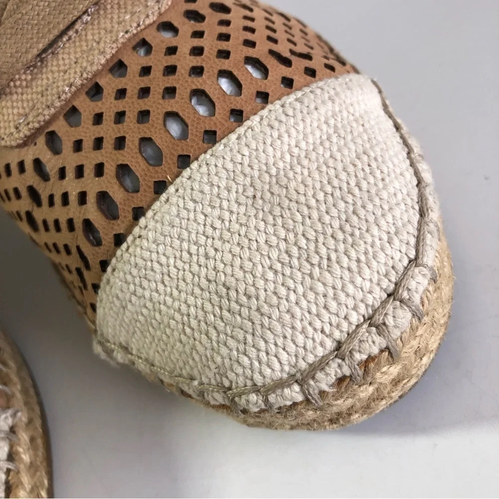 Bella Vita Clementine Perforated Espadrille Sneakers